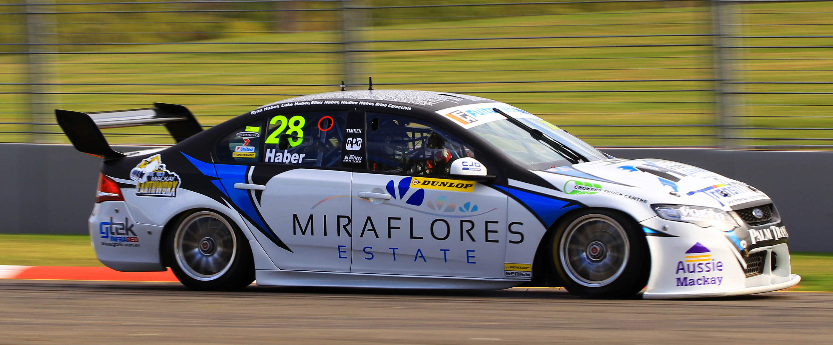 HABER HUMBLED BY V8 SUPERCAR SUPPORT